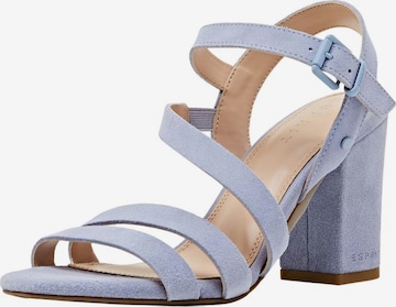 Sandales ESPRIT en bleu : devant