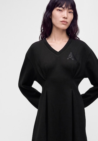 ARMANI EXCHANGE Obleka | črna barva