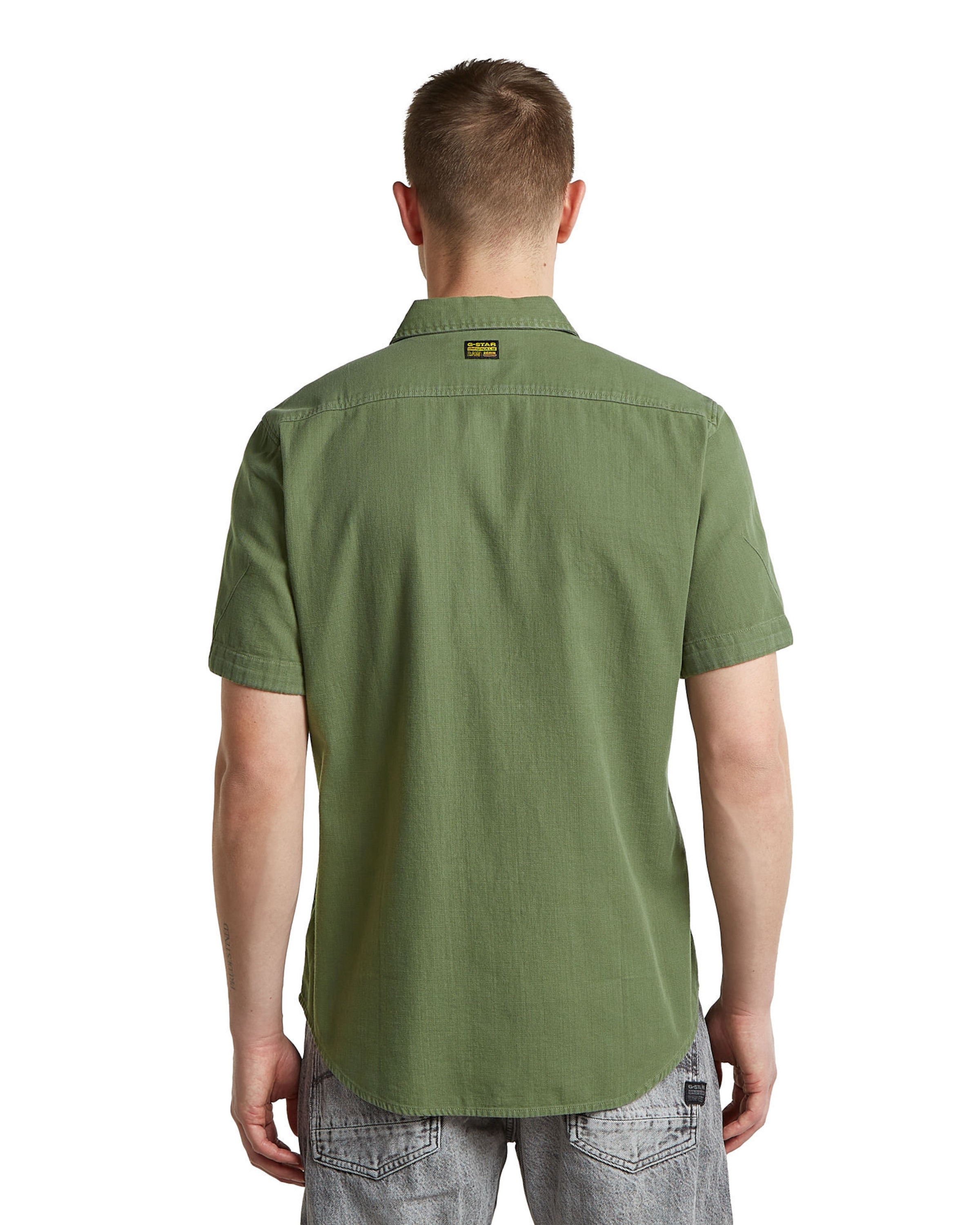 G-STAR Slim fit Zakelijk overhemd ' ' in Groen