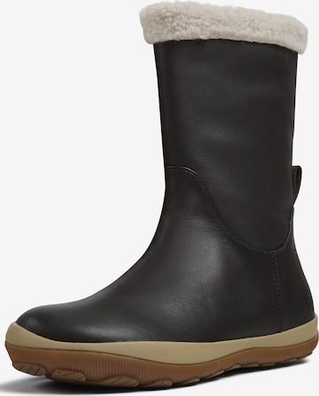 CAMPER Ankle Boots ' Peu Pista' in Brown: front