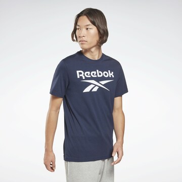 Reebok Functioneel shirt 'Identity' in Blauw: voorkant