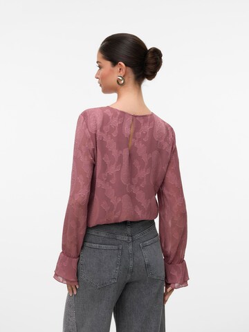 Chemisier 'VMMishi' VERO MODA en rose