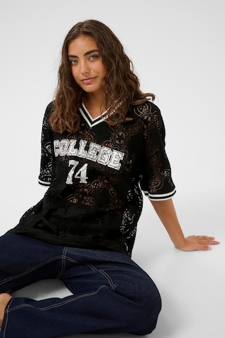 T-shirt oversize 'CUCollege' CULTURE en noir