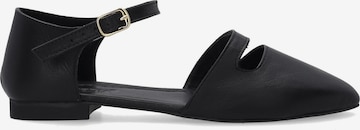 VENEZIA Sandale in Schwarz: Vorderseite