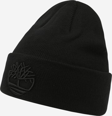 TIMBERLAND Beanie in Black: front