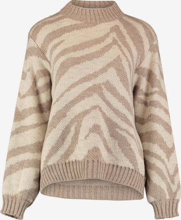 Hailys Sweater 'Zila' in Beige: front