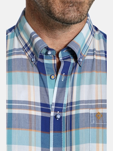 Charles Colby Regular Fit Hemd in Blau