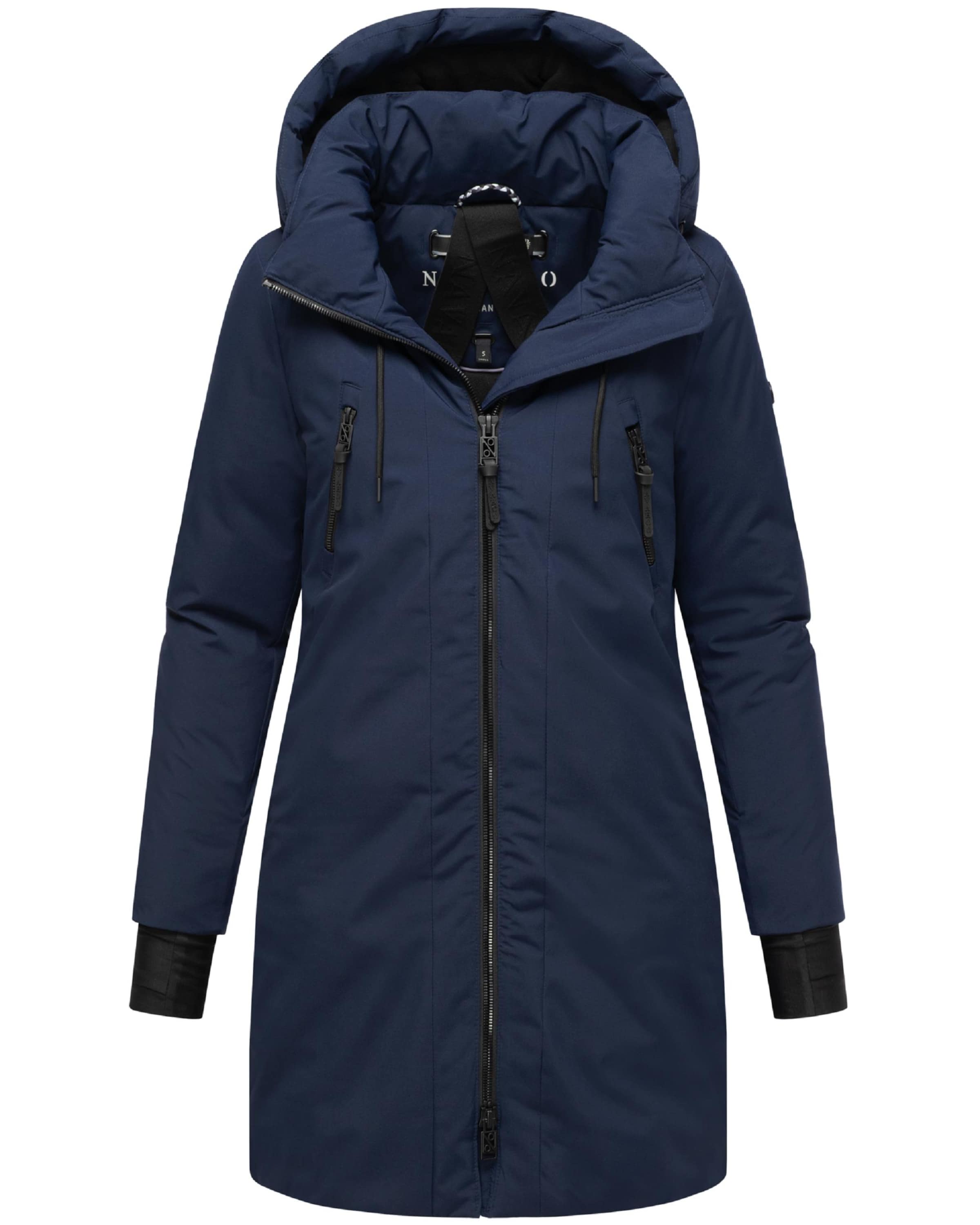NAVAHOO Funktionsmantel 'Winterzart 14' in Blau