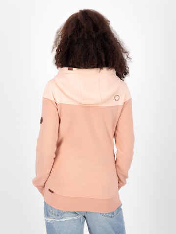 Alife and Kickin - Sudadera con cremallera 'Palina' en naranja