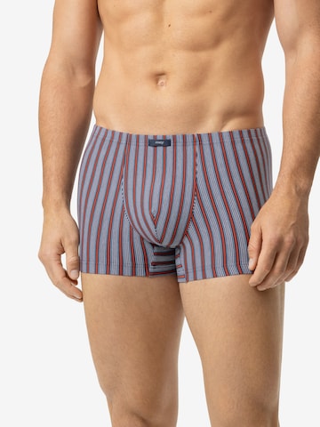 Mey Boxer shorts ' Serie Varied Stripes ' in Blue: front