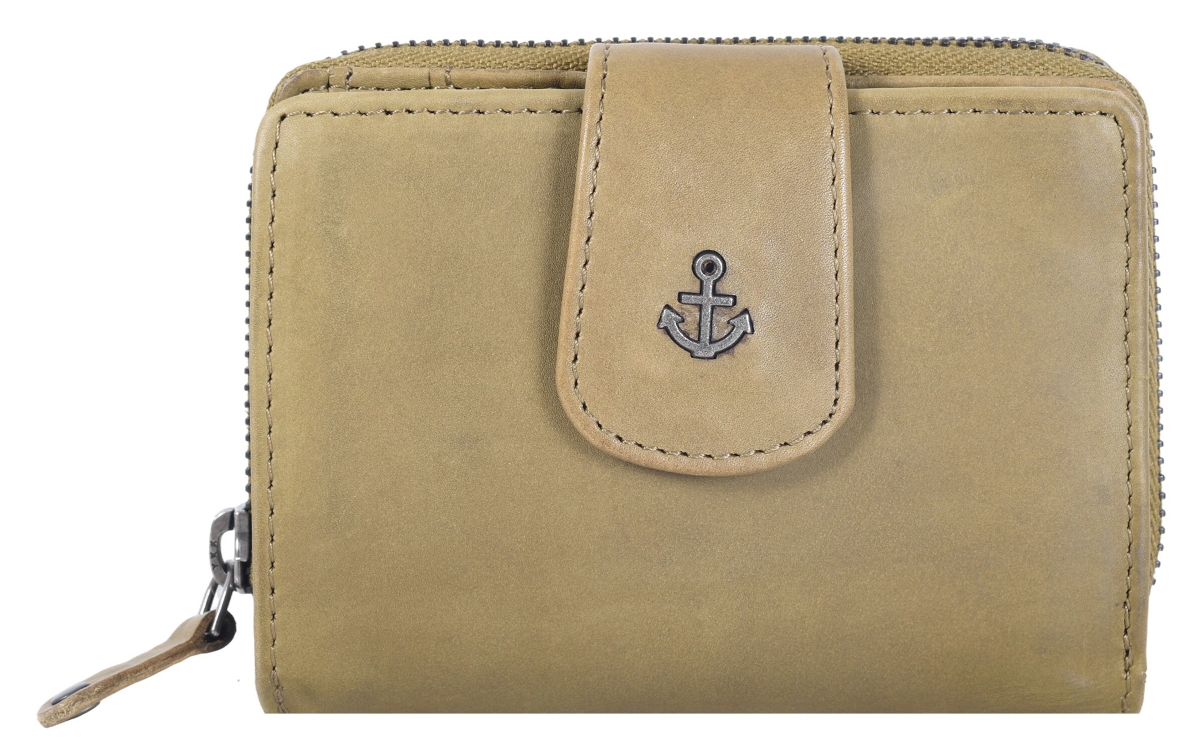 Harbour 2nd Wallet in Beige: front
