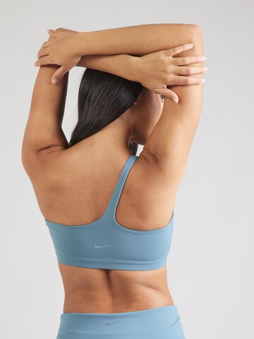 NIKE Bralette Sports bra 'ZENVY' in Blue