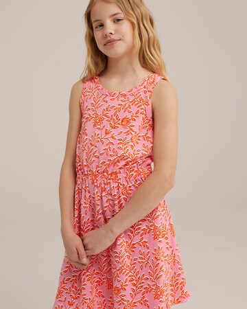 Robe WE Fashion en rose : devant