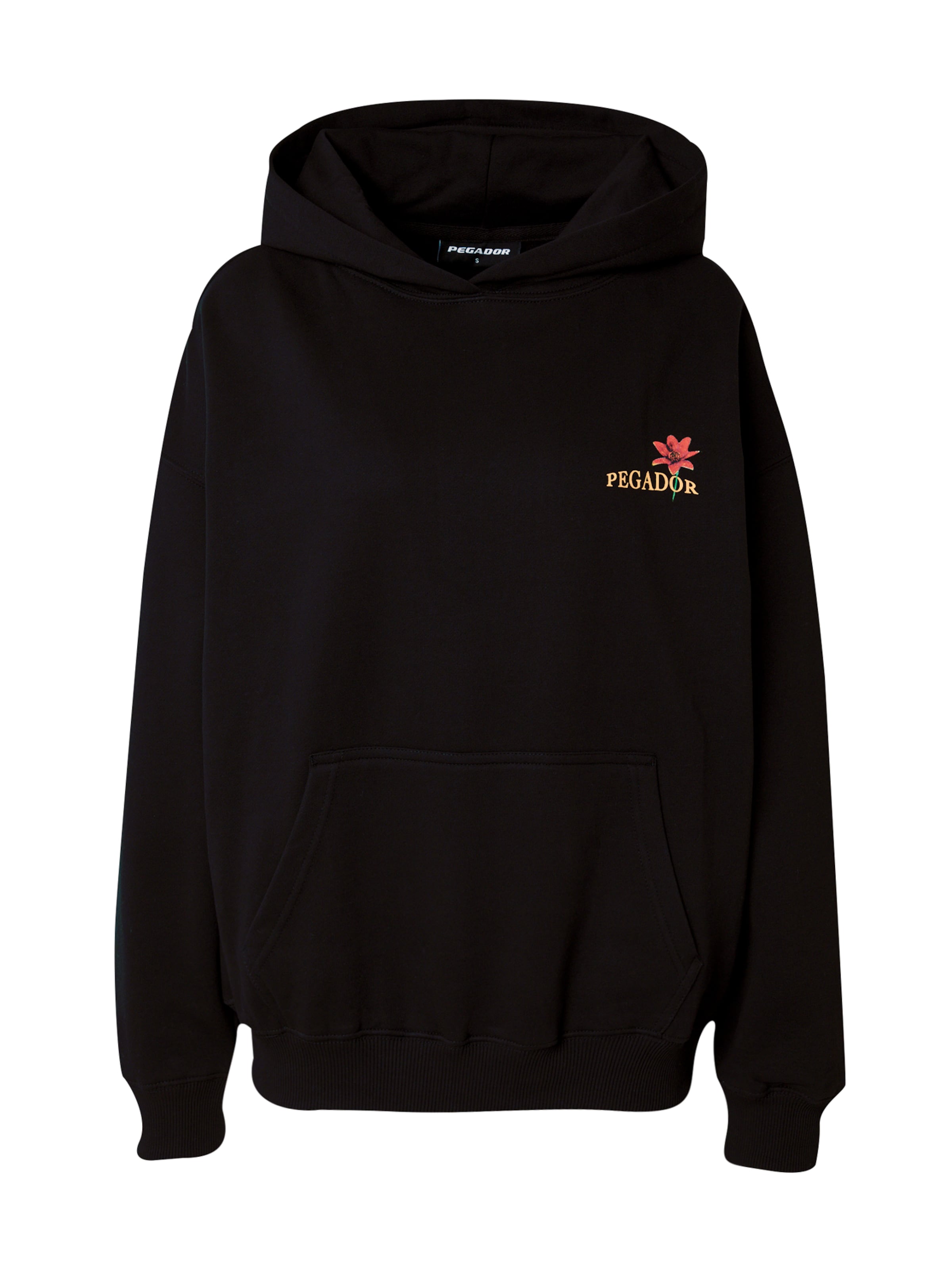 Felpa 'MARAMIE' di Pegador in nero: frontale