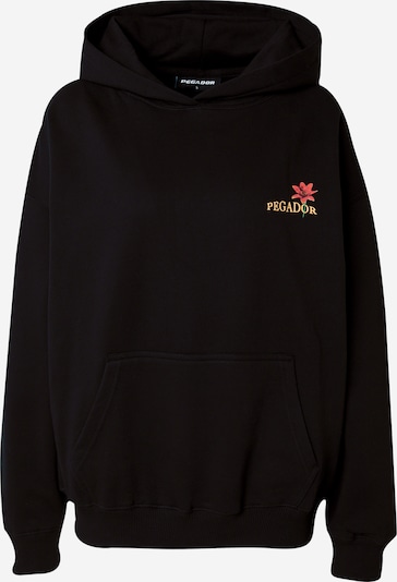 Pegador Sweatshirt 'MARAMIE' i turkos / oliv / orange / röd / svart, Produktvy