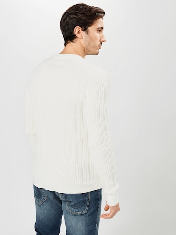 Pullover 'Rige' di Only & Sons in bianco