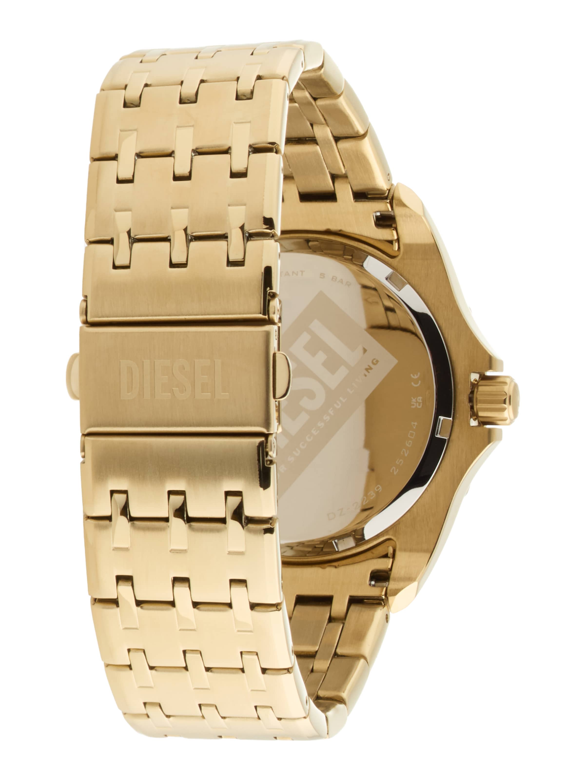 DIESEL - Reloj analógico 'STINGER' en oro