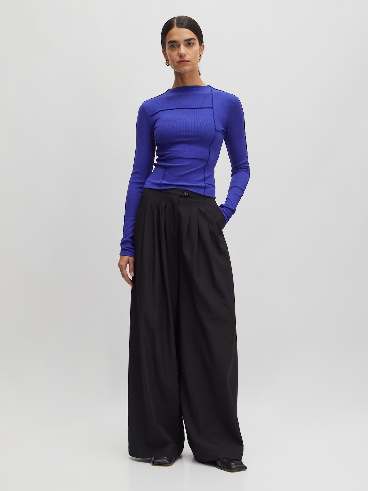 EDITED Produkte Shirt 'Laila' blau