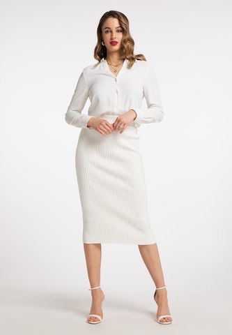 faina Skirt in White