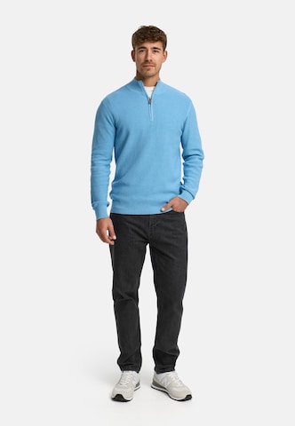 INDICODE JEANS Sweater ' Bull ' in Blue