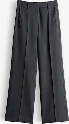 Wide Leg Pantalon à plis 'Catsby Delight' Someday en gris : devant