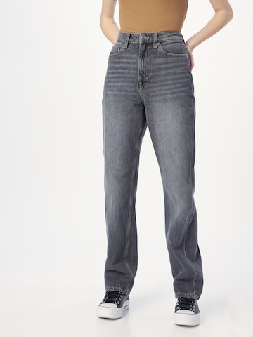 WEEKDAY Loosefit Jeans in Grijs: voorkant