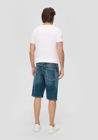 s.Oliver Regular Shorts in Blau: Rückseite