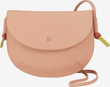 DuDu Crossbody Bag in Pink: front