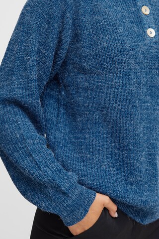 ICHI Sweater 'Novo' in Blue