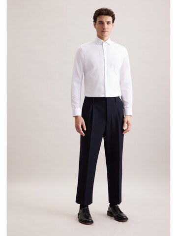Coupe regular Chemise business SEIDENSTICKER en blanc