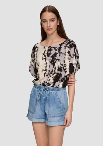 Camicia da donna di QS in grigio: frontale