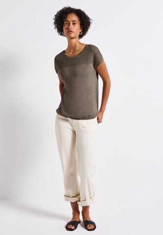 STREET ONE Shirt 'Vianna' in Beige