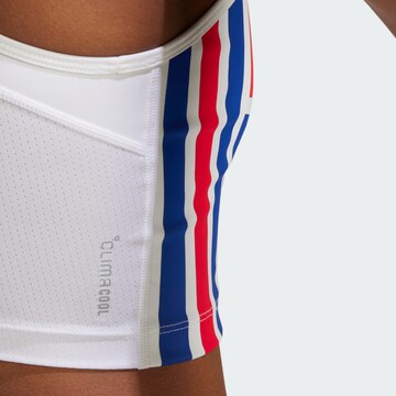 Haut de sport 'Adizero Retro' ADIDAS PERFORMANCE en blanc