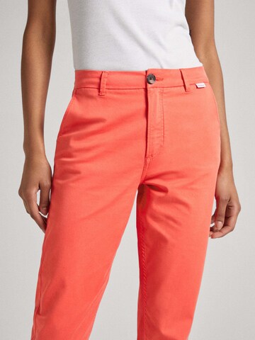 Pepe Jeans Regular Hose ' TRACY ' in Rot