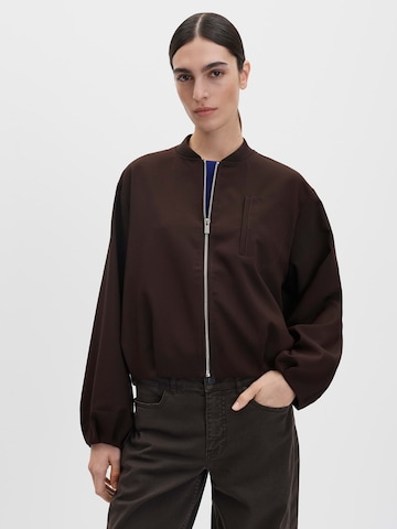 Someday - Chaqueta de entretiempo 'Necily' en marrón: frente