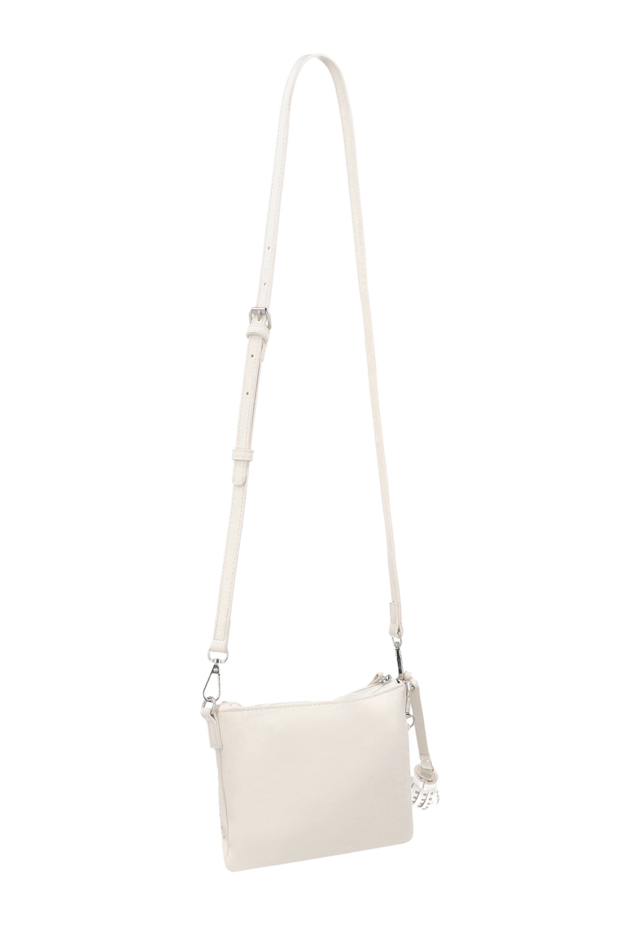 Borsa a tracolla di IZIA in bianco