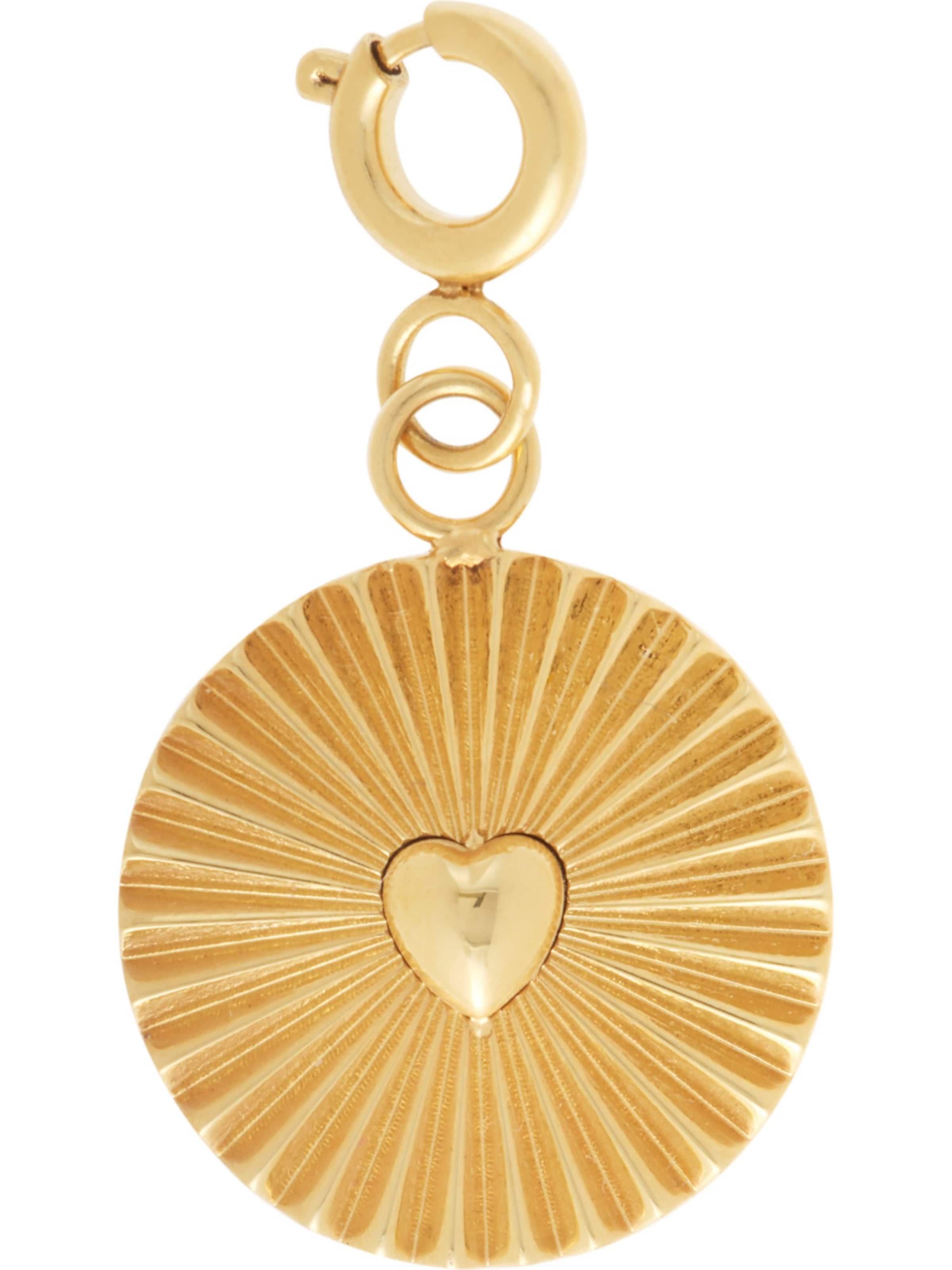 Guido Maria Kretschmer Jewellery Anhänger in Gelb: Vorderseite
