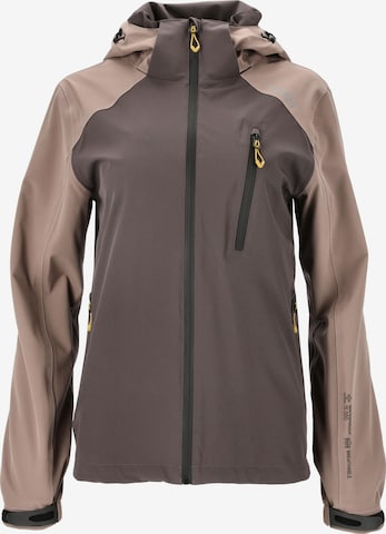 Weather Report Outdoorjacke 'Camelia W-Pro' in Braun: predná strana