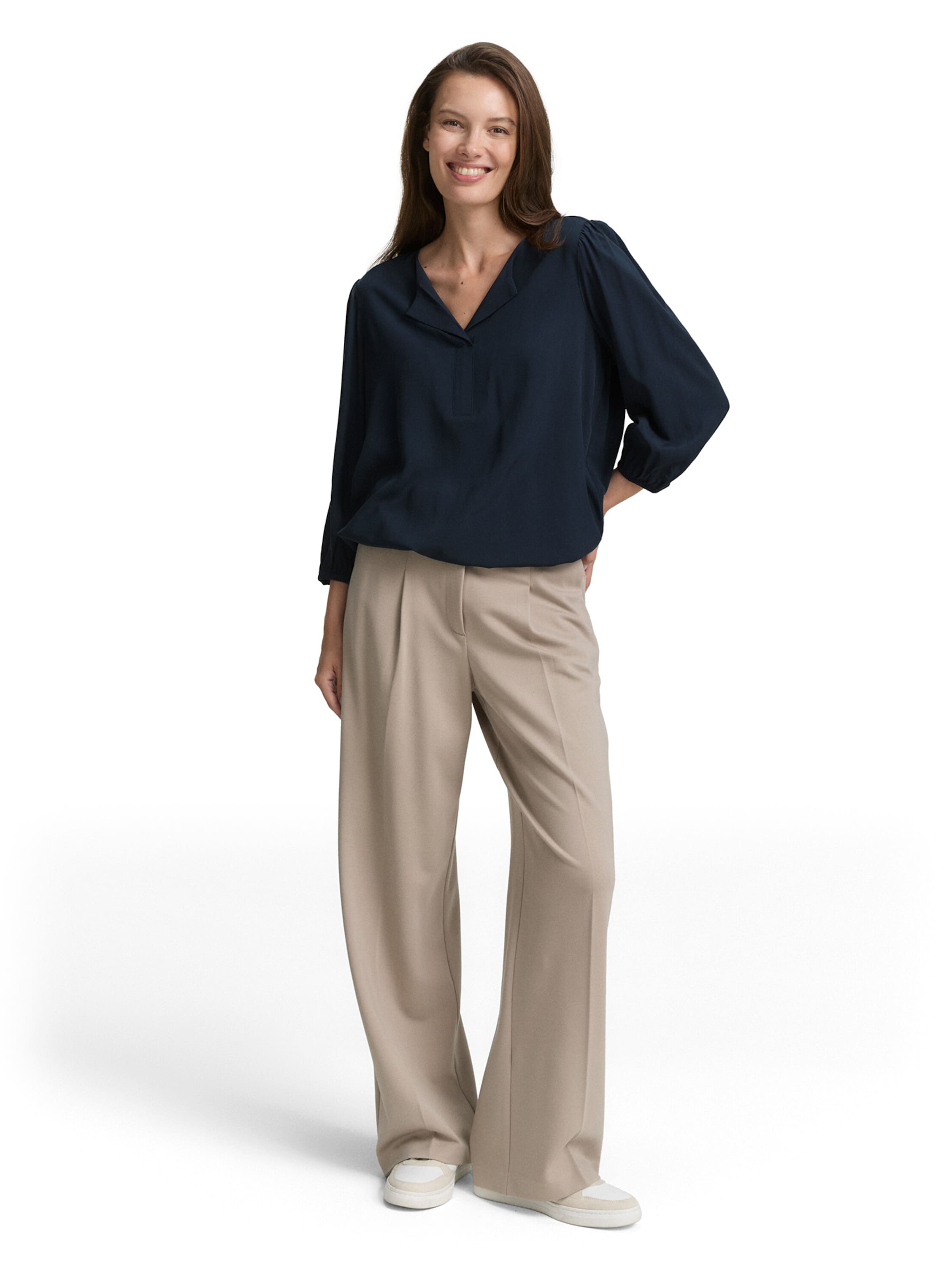 Chemisier TOM TAILOR en bleu