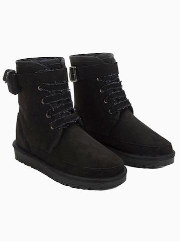 Island Boot Lace-up boot 'IMAAN' in Black