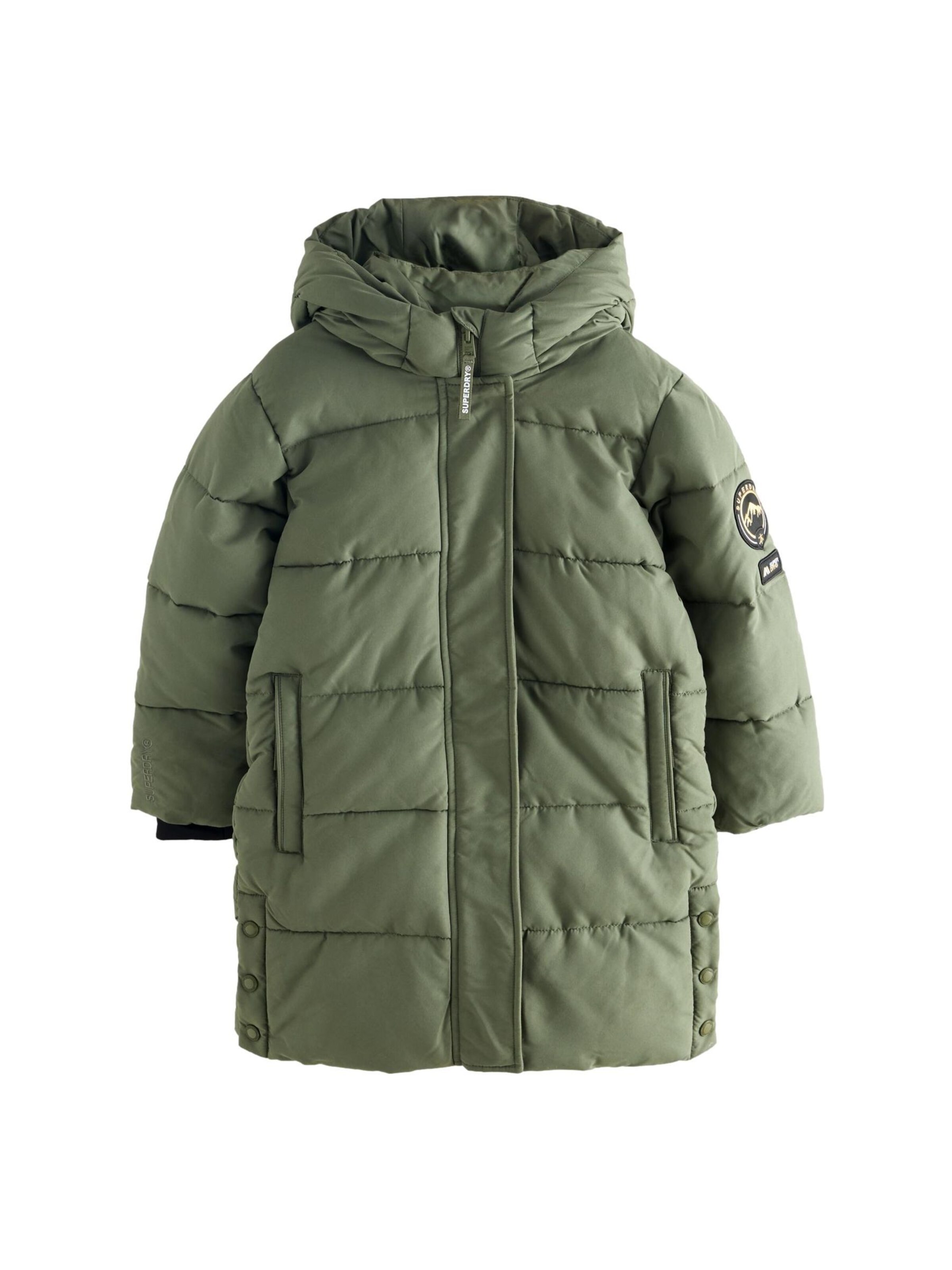 žalia Superdry Paltas: priekis