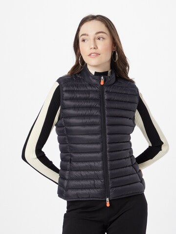 SAVE THE DUCK Bodywarmer 'ANITA' in Zwart: voorkant