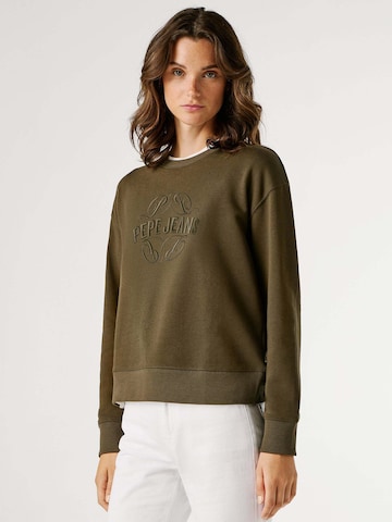 Felpa 'Maat' di Pepe Jeans in verde