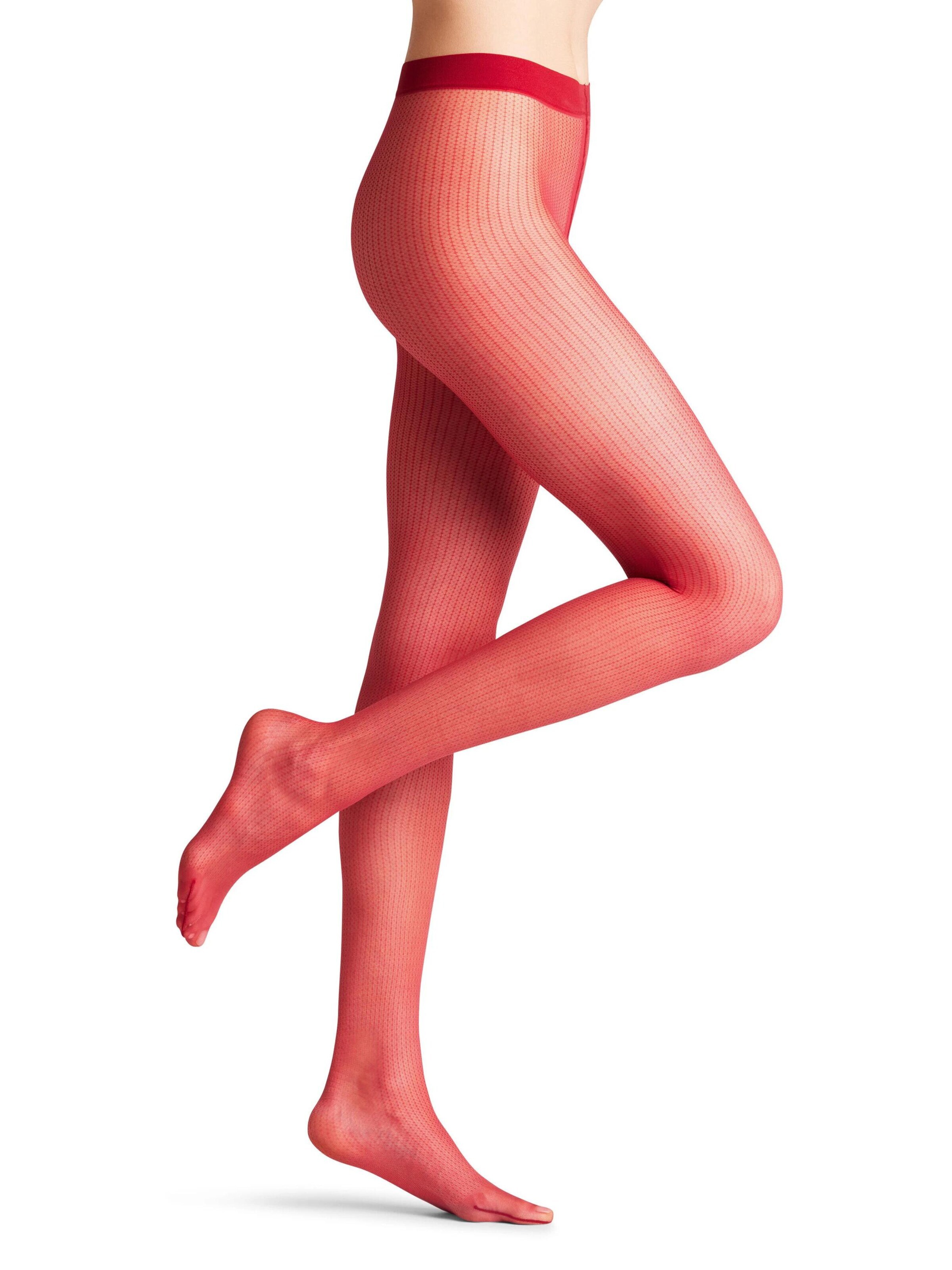 FALKE Strumpfhose 'Body Chain'‌‌‌‌‌‌‌ in Rot
