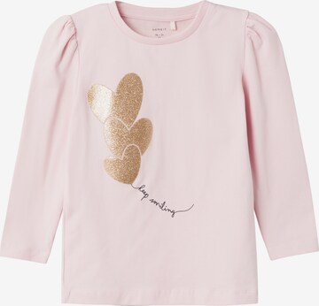 T-Shirt 'FARLE' NAME IT en rose : devant