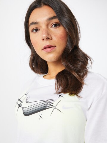 T-shirt fonctionnel 'Goddess 2' NIKE en blanc
