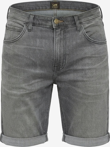 Lee - Calças de ganga '5 POCKET SHORTS' em cinzento: frente
