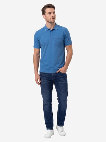 Ragman Shirt 'Basic' in Blue