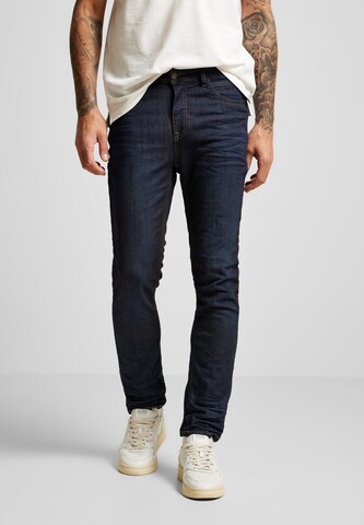 Street One MEN Regular Jeans in Blue: front