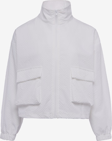 myMo ATHLSR Between-Season Jacket in White: front